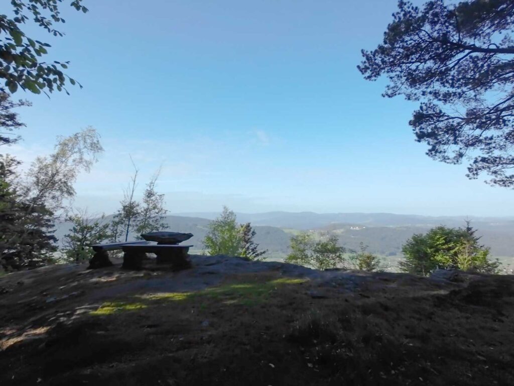 Aussicht am Plattenstein