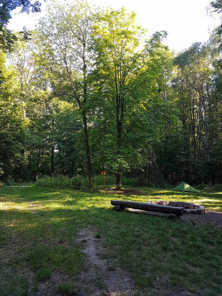 Trekkingplatz Steinknuck Fabrikschleichach