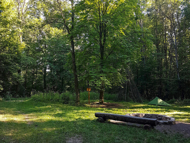 Trekkingplatz Steinknuck Fabrikschleichach