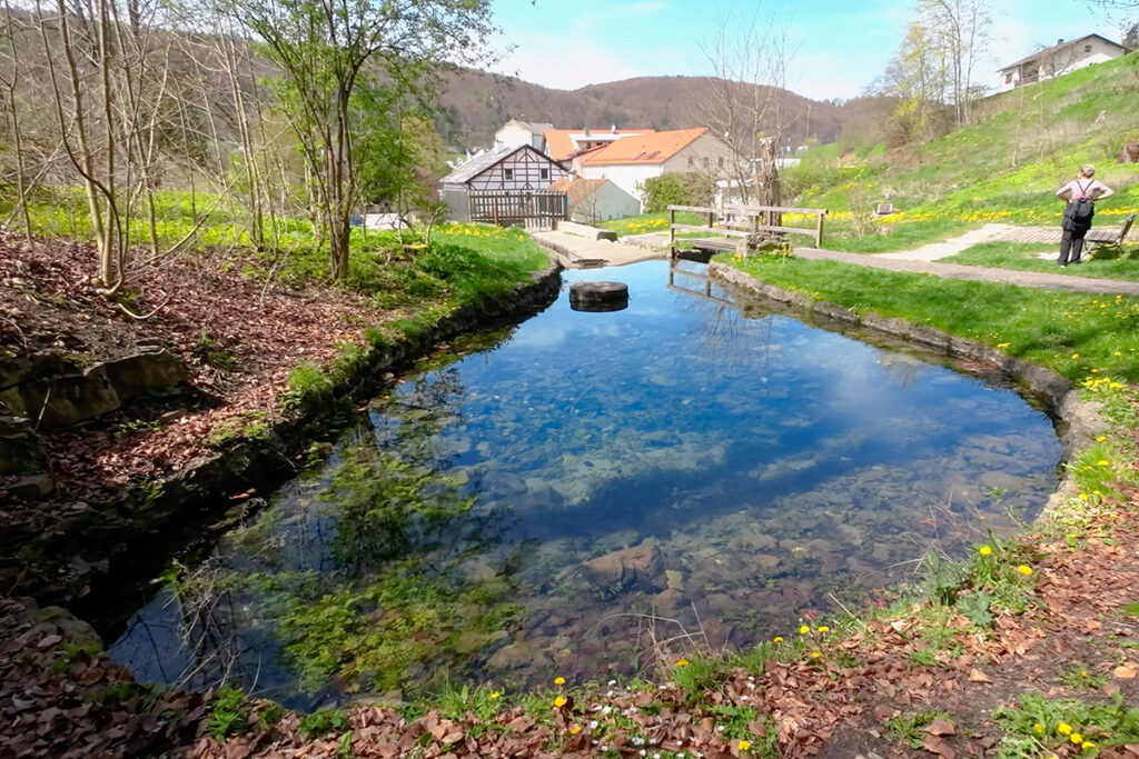 Karstquelle „Grüner Topf“
