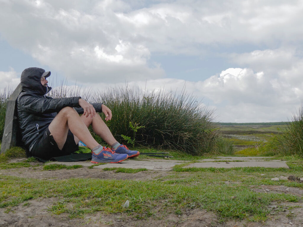 Pause auf dem Hochmoor