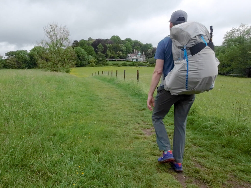 Offa's Dyke Path hinter Chepstow