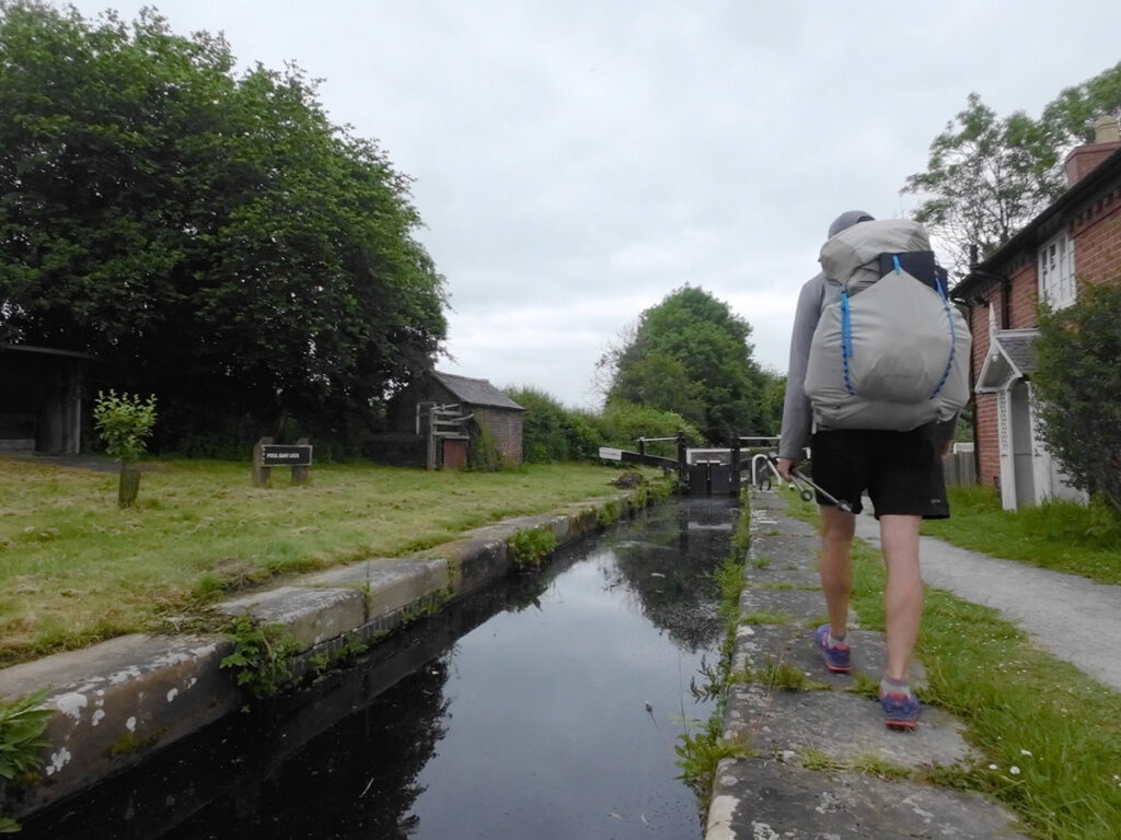 Schleuse am Montgomery Canal