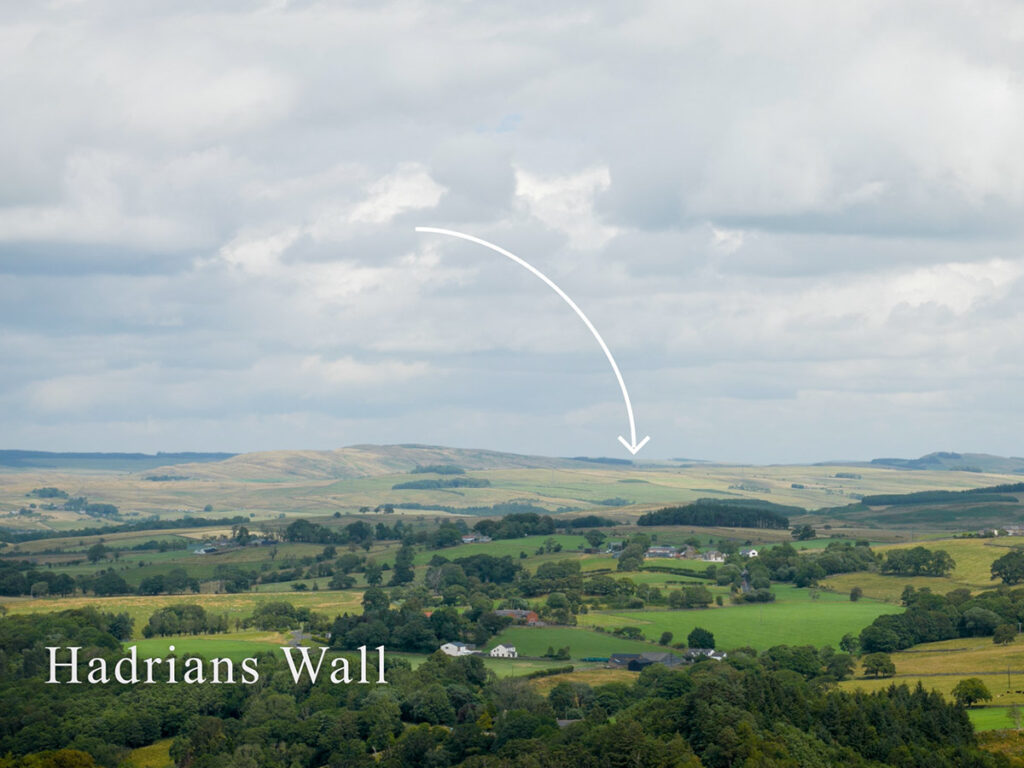 Bilck zur Hadrians Wall