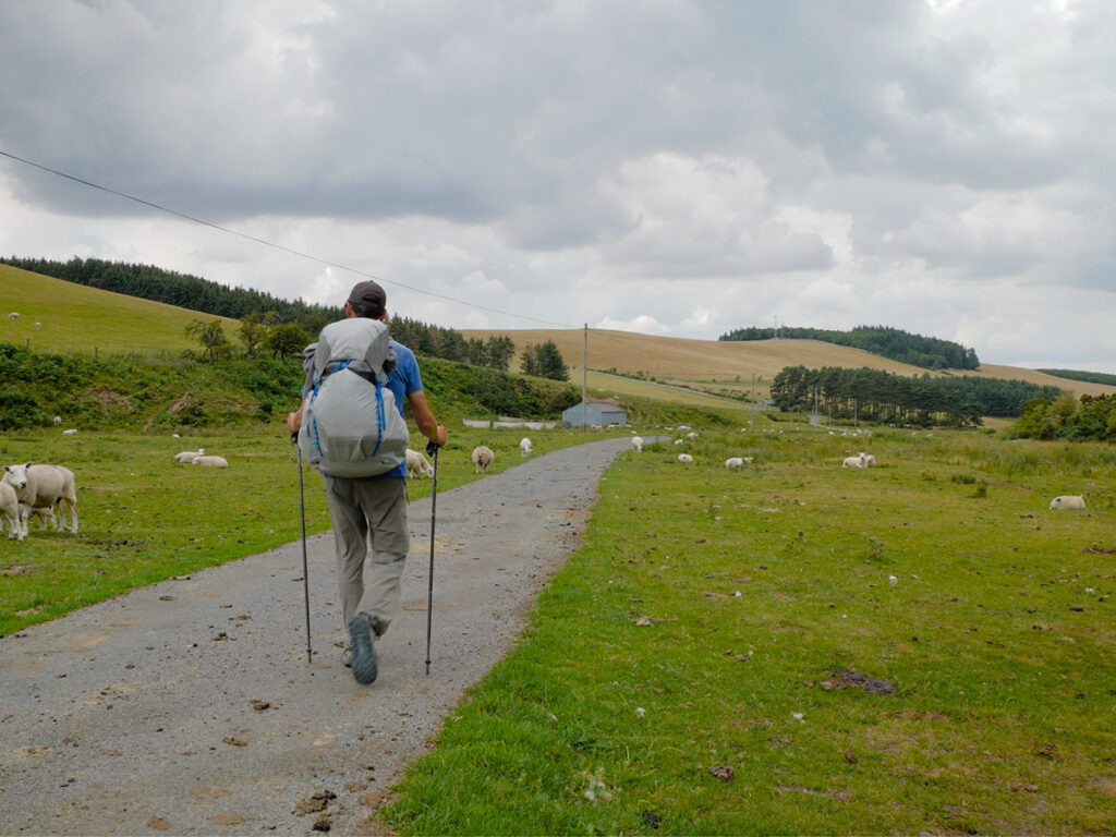 Kurz vor Kirk Yetholm