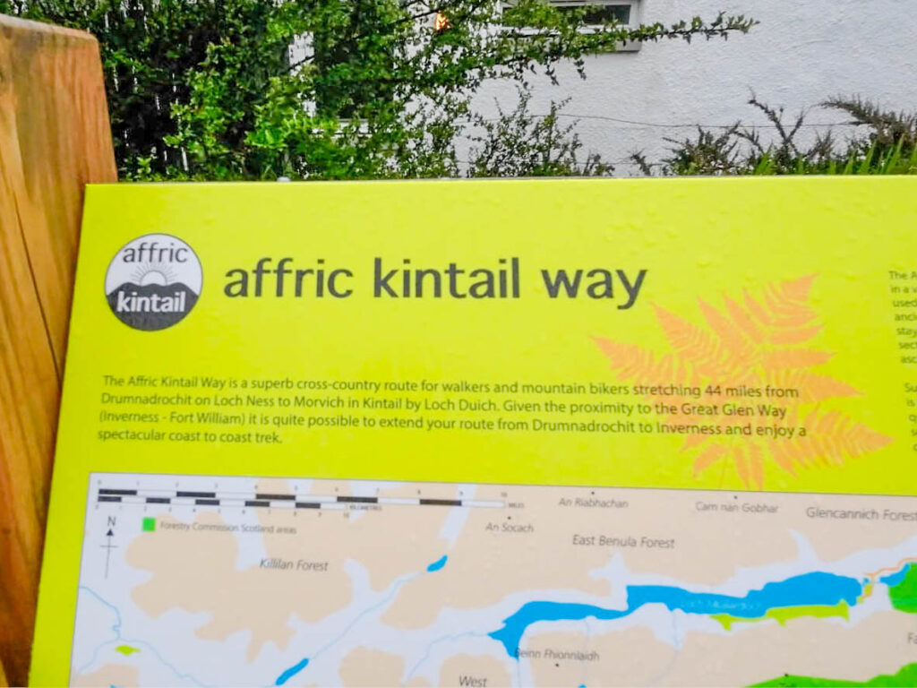 Start Affric Kintail Way