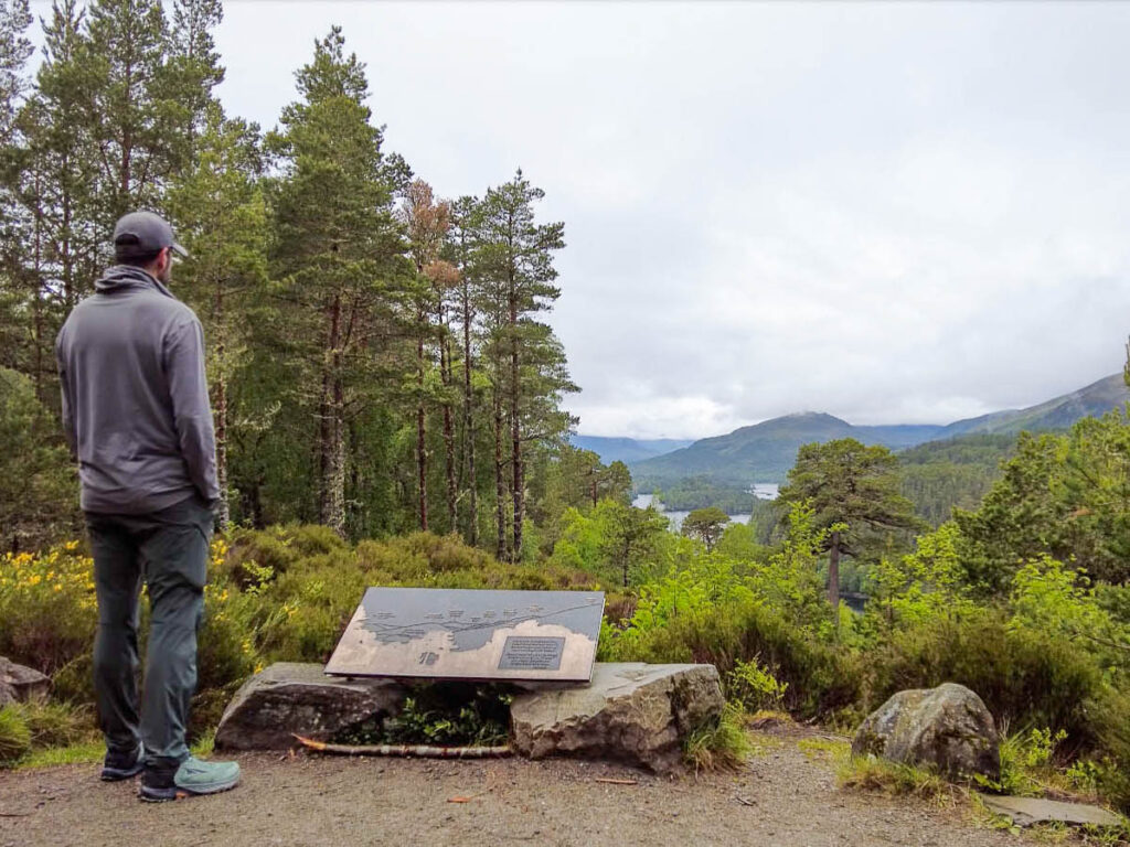 Blick ins Glen Affric