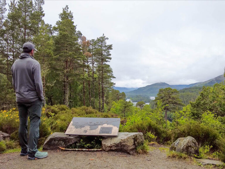 Blick ins Glen Affric